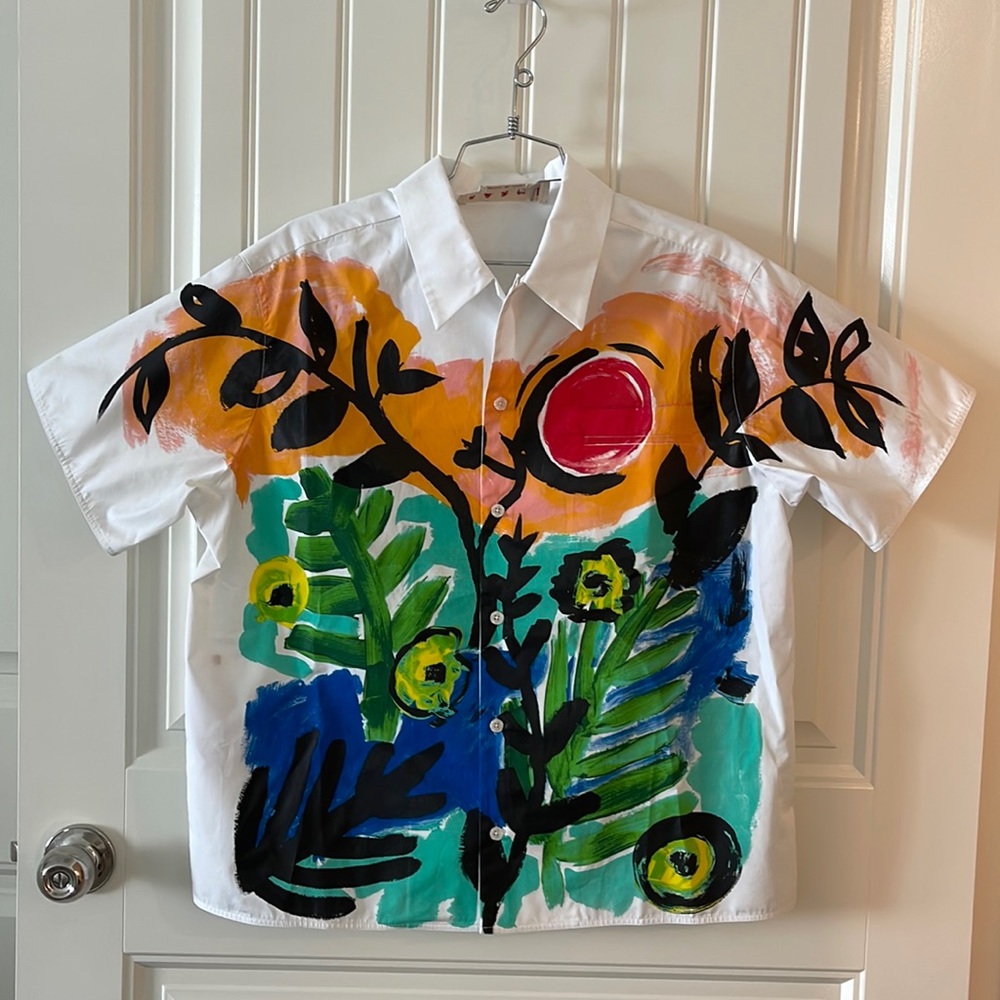 Marni Jungle Wave Poplin